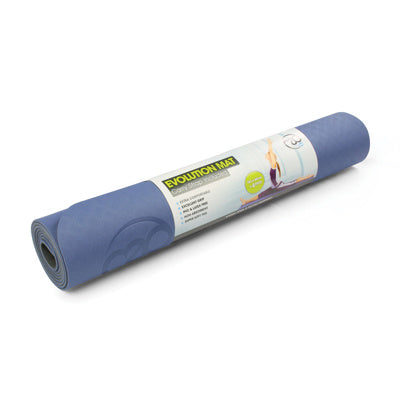 Recycled Yoga Mat With Carry Cord - 4mm