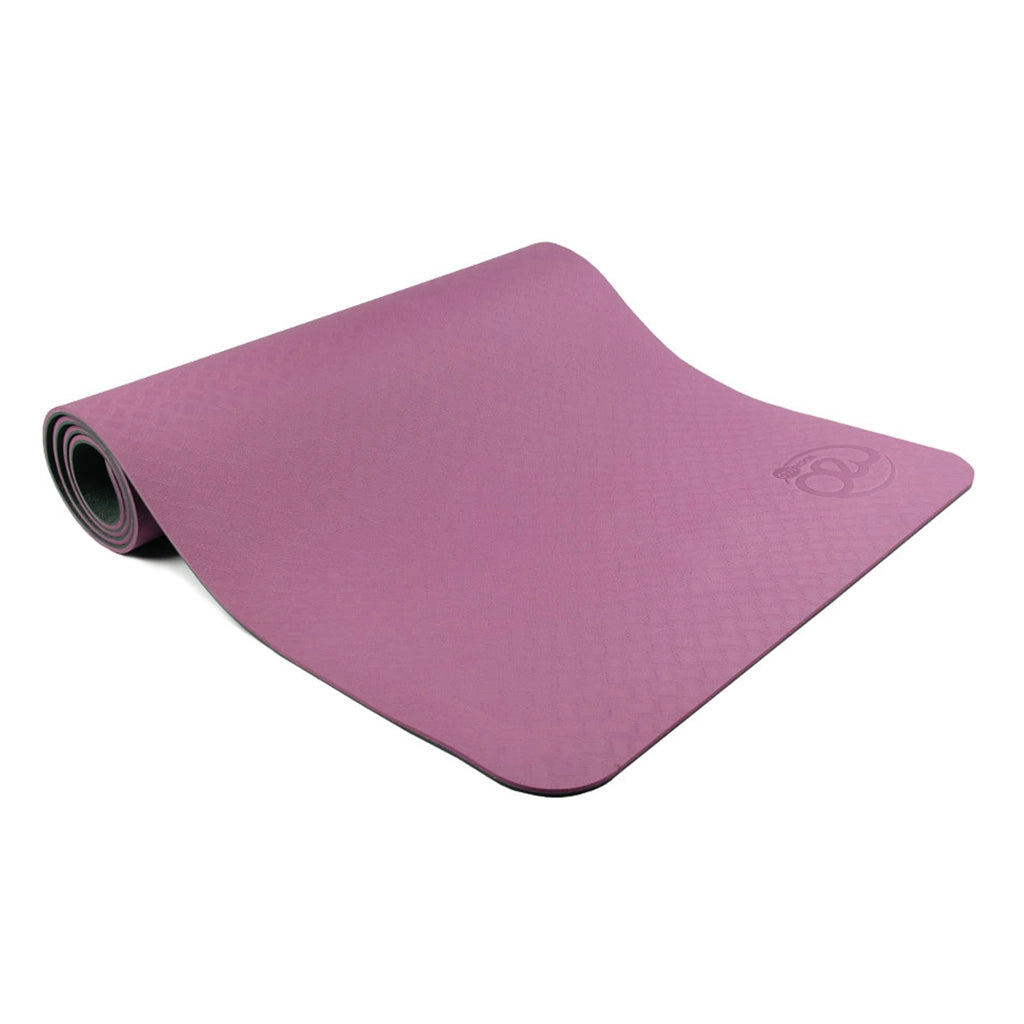 Recycled Yoga Mat With Carry Cord - 4mm